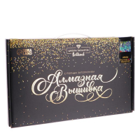 Алмазная мозаика с полным заполнением на холсте &laquo;Ирисы&raquo;, 30 х 40 см