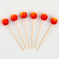 Шпажки «Яблочки», 11 см, набор 6 шт. Шпажки «Яблочки», 11 см, набор 6 шт.