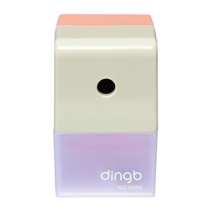 Точилка механическая с контейнером Классика Розовый