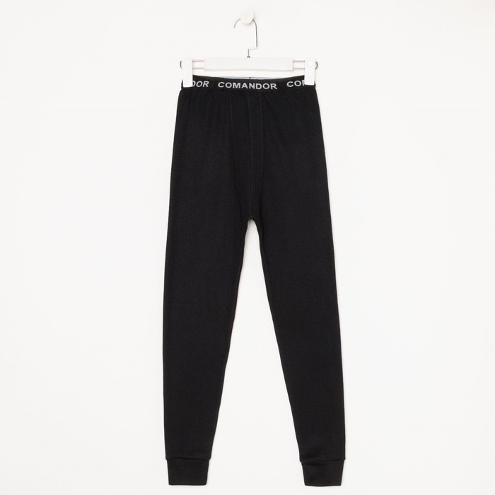 Кальсоны детские НАЧЁС, цвет чёрный, рост 128 см Кальсоны детские НАЧЁС, цвет чёрный, рост 128 см