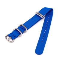 Ремешок для часов "Соломон", 18 мм, l-27 см, синий Ремешок для часов "Соломон", 18 мм, l-27 см, синий