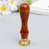 Печать для сургуча с деревянной ручкой "Медвежонок - Удачи" 9х2,5х2,5 см Печать для сургуча с деревянной ручкой "Медвежонок - Удачи" 9х2,5х2,5 см