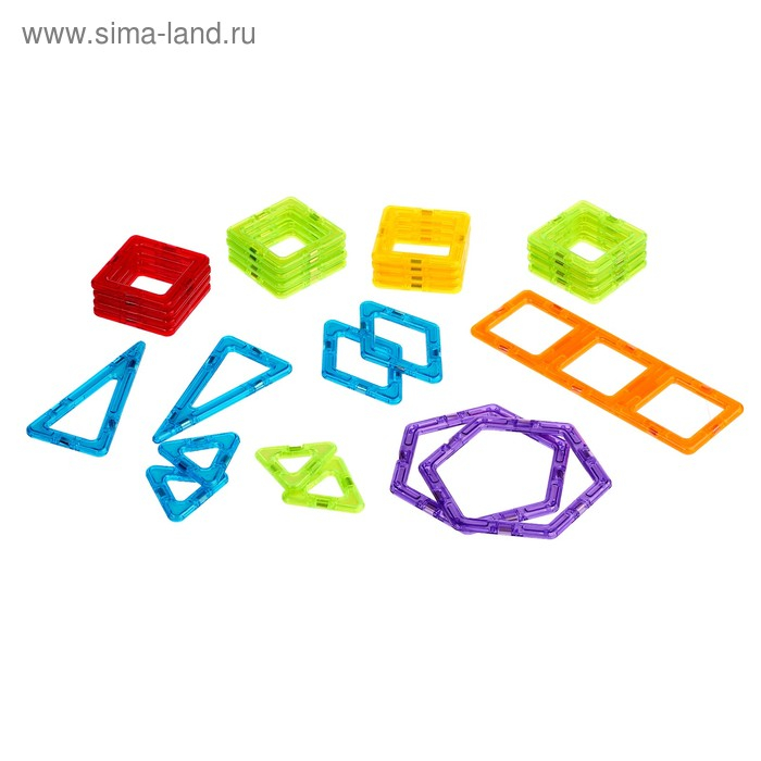 Конструктор магнитный «Магический магнит», 75 деталей Конструктор магнитный «Магический магнит», 75 деталей