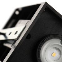 Светильник фасадный &laquo;Лампа&raquo;, FSD-061, 8 Вт, 3000К, IP65, 220 В, пластик, черный