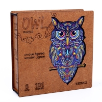 Пазл фигурный «Сова» S Пазл фигурный «Сова» S