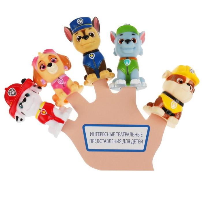 Игрушка для ванны &laquo;Пальчиковый театр. Щенячий Патруль&raquo;