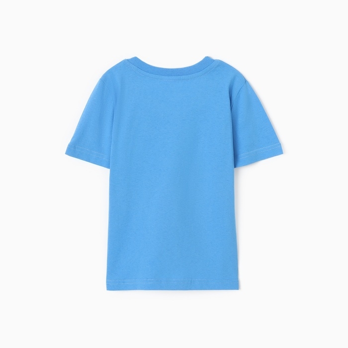 Футболка для мальчика, цвет голубой, рост 140