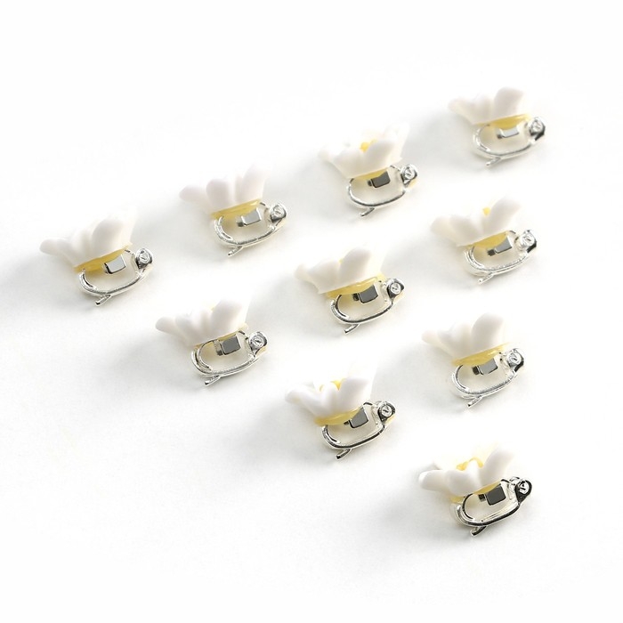 Заколки для волос &laquo;Для самой особенной&raquo;, 10 шт., 1.3 х 1.3 х 1.5 см