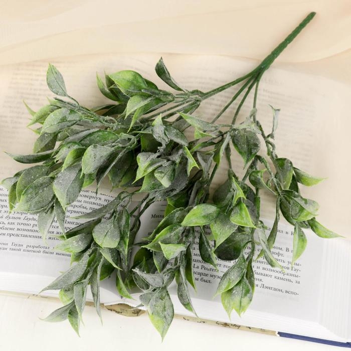 Букет искусственный &laquo;Травка широкие листья&raquo;, h=30 см