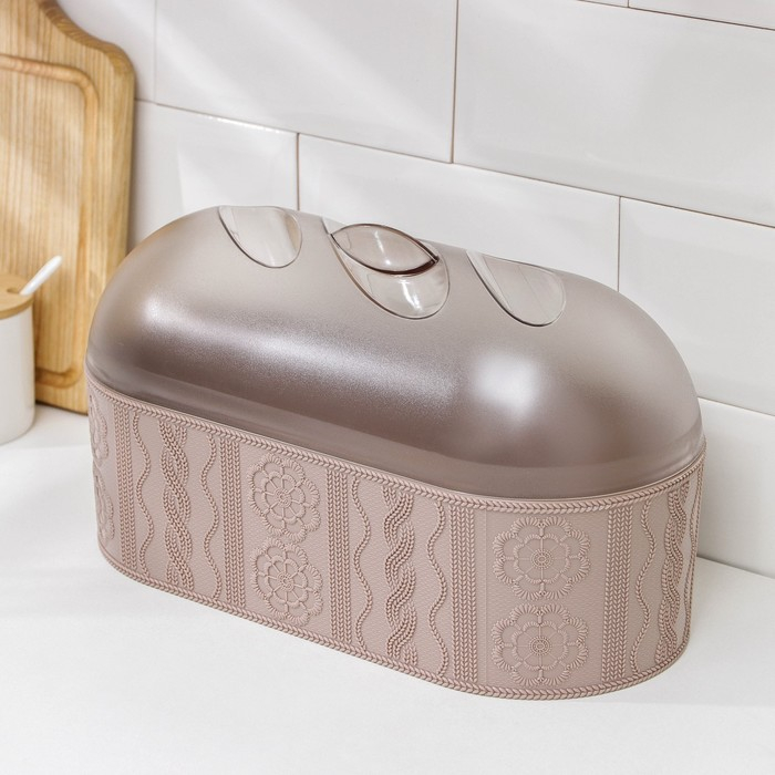 Хлебница «Меланж», цвет бежевый Хлебница «Меланж», цвет бежевый