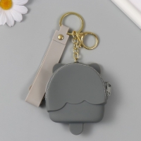 Брелок кошелёк с карабином, ремешком силикон "Хаски-эскимо" 2,5х7,2х9 см Брелок кошелёк с карабином, ремешком силикон "Хаски-эскимо" 2,5х7,2х9 см