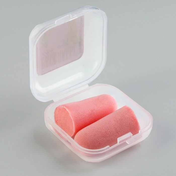 Беруши в контейнере &laquo;Ты супер&raquo;, 3 х 1,5 см