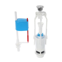 Унитаз компакт ЛЗСФ "Универсал NEW 45", нижняя подводка, косой выпуск, сиденье, кнопка