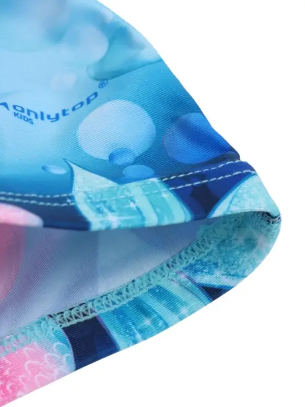 Шапочка для плавания ONLYTOP Swim &laquo;Русалка&raquo;, детская, тканевая, обхват 46-52 см