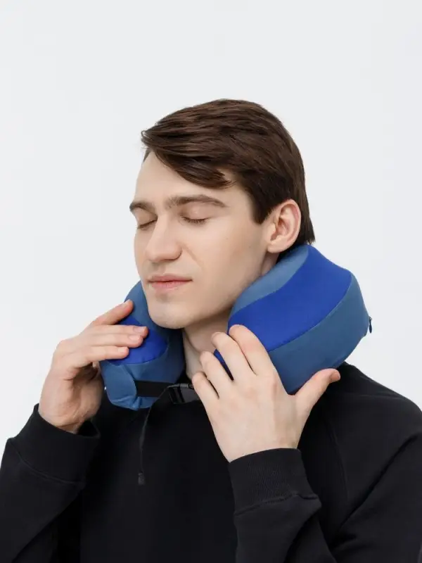 Дорожная подушка Piligrim, синяя