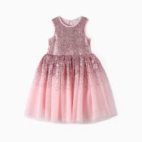 Платье детское нарядное KAFTAN рост 130, сиреенвый