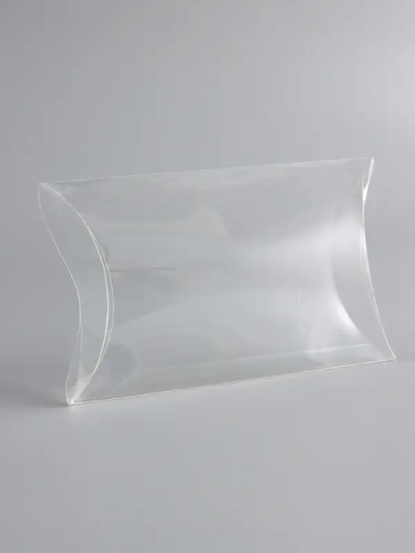 Складная прозрачная коробка из PVC, для упаковки подарков, 14&times;9&times;3 см