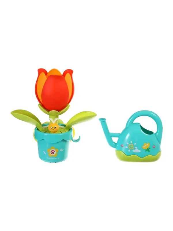 Игрушка для ванны "Цветочек" с лейкой, на присосках