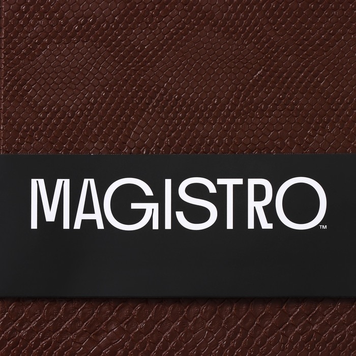 Салфетки сервировочные на стол Magistro, 2 шт, 30&times;45 см, цвет коричневый
