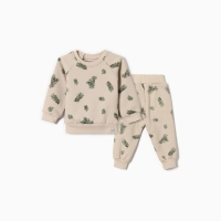 Костюм (свитшот и брюки) Крошка Я "Еловые веточки", рост 86-92 см Костюм (свитшот и брюки) Крошка Я "Еловые веточки", рост 86-92 см