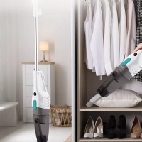 Пылесос вертикальный проводной с контейнером для дома 2 в 1