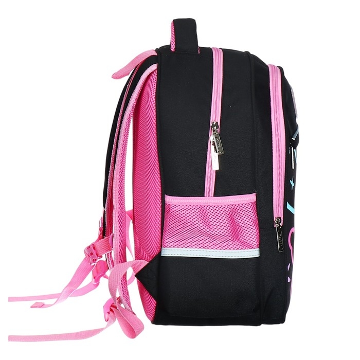 Рюкзак школьный 38 х 29 х 14,5 см, Hatber Ergonomic light, "Мой мишка" NRk_15124