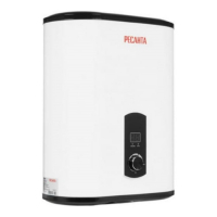 Водонагреватель "Ресанта" ВН-30В, накопительный, 2 кВт, 30 л, до 75 &deg;С, дисплей, белый