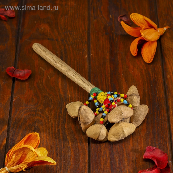 Сувенирный музыкальный инструмент "Маракас" 20х5х5 см