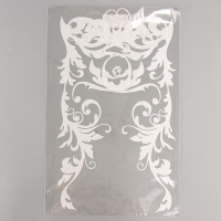 Термотрансфер &laquo;Узор без снежинок&raquo;, на листе 2 шт.