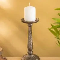 Подсвечник &laquo;Нью-Дели&raquo;, 22 см, алюминий, бронза