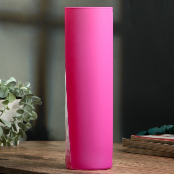 Ваза - цилиндр &laquo;Саванна&raquo; для цветов, прямая, 27 см, 1,1 л.