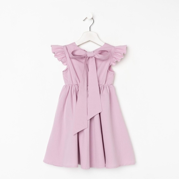 Платье детское KAFTAN Платье детское KAFTAN "Бант", р. 30 (98-104), лиловый