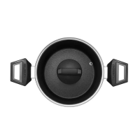 Кастрюля со стеклянной крышкой 20 см Graphit-20C 2,2 литра