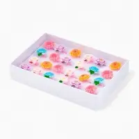 Кольцо &laquo;Выбражулька&raquo; цветы, форма МИКС, цветное, безразмерное