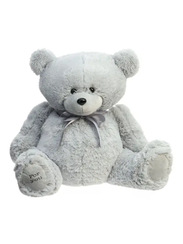 Мягкая игрушка "Медведь Тед", цвет серый, 118 см