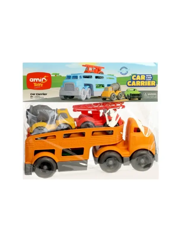 Автовоз &laquo;Car Hauler&raquo; №2 в пакете со спецтехникой