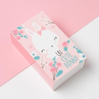 Набор носков Крошка Я &laquo;Зайка&raquo;, 4 пары, 6-8 см