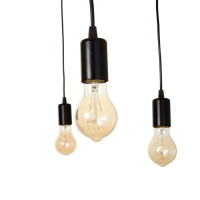 Светильник "Паук" черный 6x40Вт E27 черный BayerLux