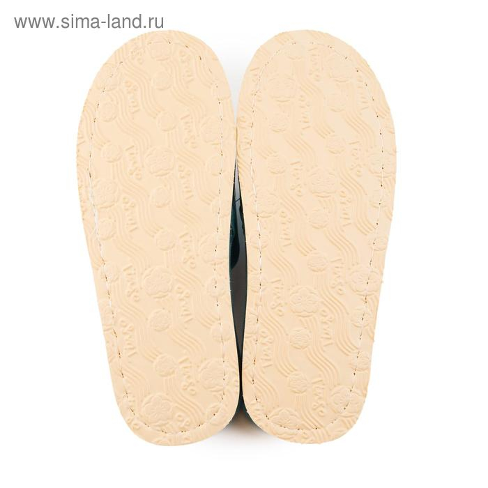 Тапочки женские, цвет бирюзовый, размер 36