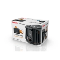 Тостер Includeo TT533811, с поддоном для крошек, черный