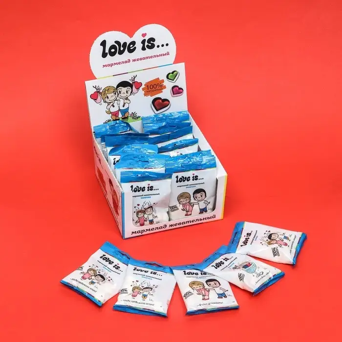 Мармелад Love Is &laquo;ЖуйМиксик&raquo;, жвачка, 20 г