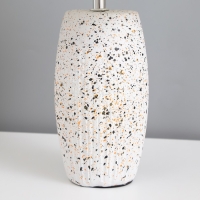 Лампа настольная "Дандан" 1х40Вт Е14 белый 20х20х34см