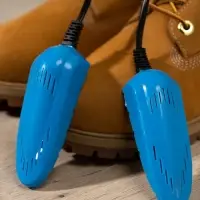 Сушилка для обуви LSO-08, 11 см, детская, 10 Вт, индикатор, синяя