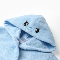 Халат махровый детский "Акула" р-р 34 (122-128 см), голубой Халат махровый детский "Акула" р-р 34 (122-128 см), голубой