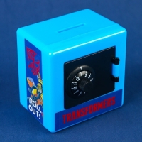 Копилка сейф, 8,8 см х 7,5 см х 8,8 см "Бамблби", Трансформеры