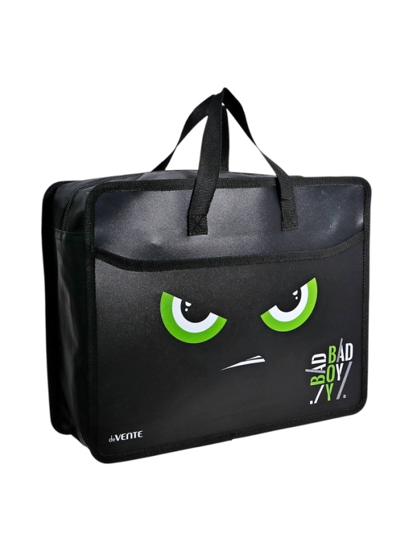 Папка с ручками А4, 100x260x335 мм, deVENTE "Bad Boy", пластик, ручки-текстиль, для мальчика