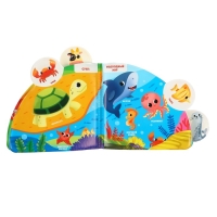 Книжка - игрушка для ванны &laquo;Кто где живёт?&raquo;, с окошками, Крошка Я