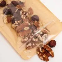 Пакет Zip-lock Крафт с прозрачной стенкой 10 Х 13 + 2 см