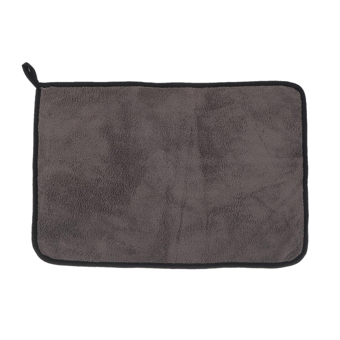 Тряпка для мытья авто, CARTAGE, микрофибра, 350 г/м², 30×40 cм, сине-серая Тряпка для мытья авто, CARTAGE, микрофибра, 350 г/м², 30×40 cм, сине-серая