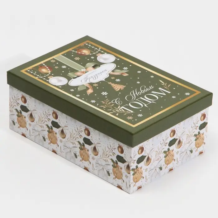 Набор подарочных коробок 6 в 1 &laquo;Новогодний подарок&raquo;, 20 х 12.5 х 7.5 ‒ 32.5 х 20 х 12.5 см, Новый год